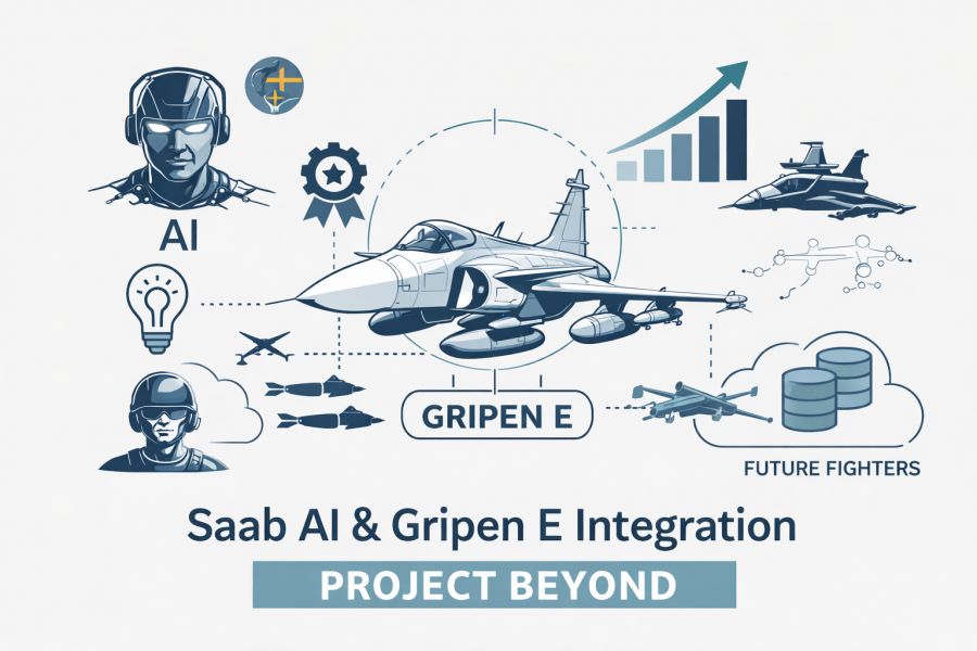 AI Takes the Controls: Saab’s Gripen E Breakthrough