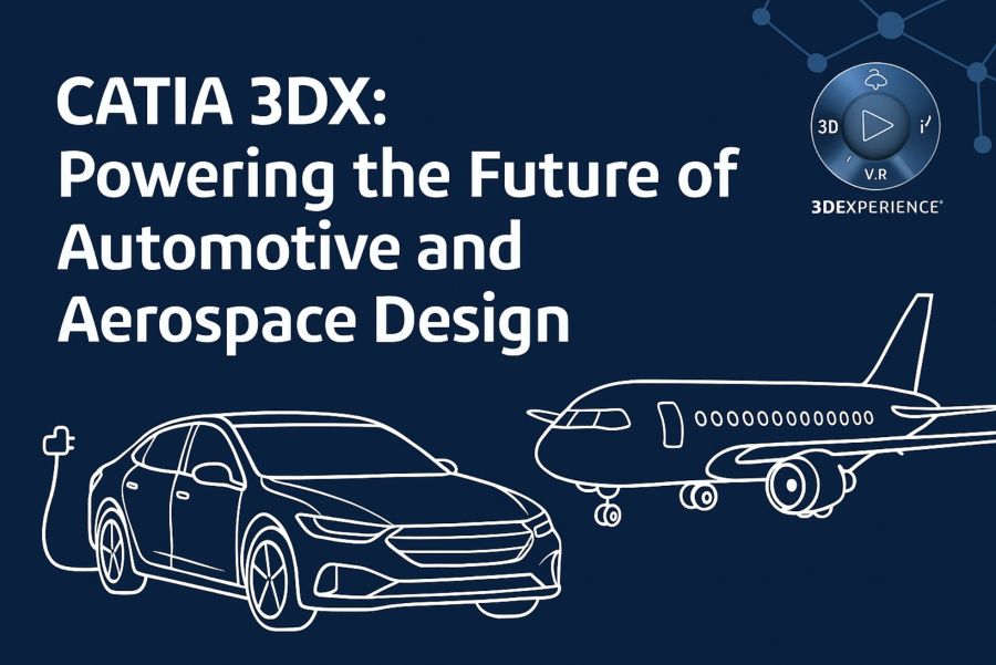 CATIA 3DX: Powering the Future of Automotive and Aerospace Design